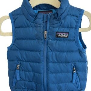 Patagonia Kids' Vibrant Blue Quilted Vest